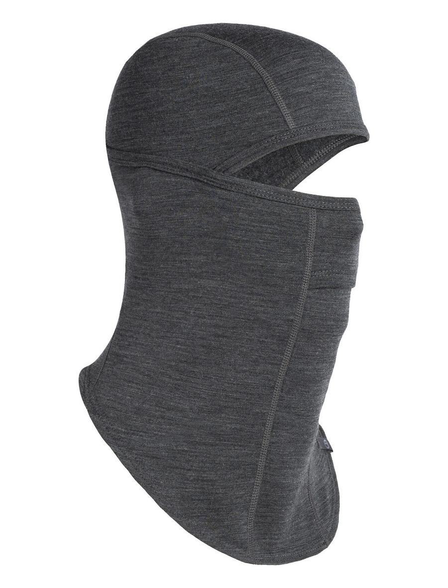 Bandeau Icebreaker Unisex Merino Apex Balaclava Femme Noir Grise | FR 1466YXFU